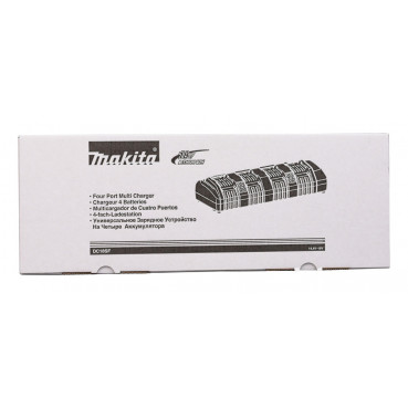 Chargeur Makita 4 batteries Makstar Lithium (Li-Ion) 14,4 à 18 Volts - sans fil - DC18SF | 196426-3