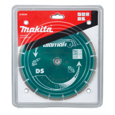 Disque diamanté Diamak 230 x 22,23mm - diamètre 230mm - Hauteur segment 7mm - 1 pièce(s) Makita | D-65246