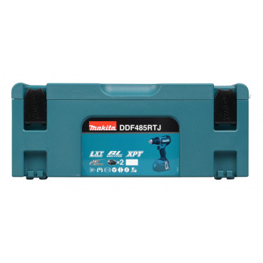 Perceuse visseuse Makita LXT 18 Volts - sans fil Lithium (Li-Ion) - 5 Ah - Ø 13mm | DDF485RTJ