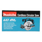 Image du produit : Scie circulaire Makita LXT 18 Volts - sans fil Lithium (Li-Ion) - Ø 165mm - (Produit seul) - alésage 20mm | DHS680Z