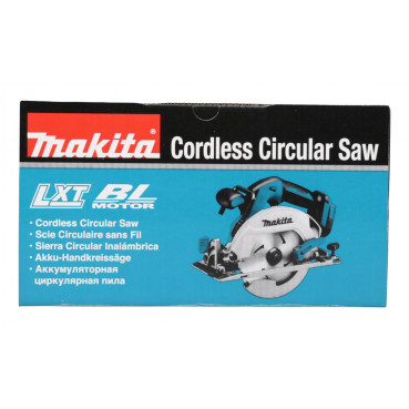 Scie circulaire Makita LXT 18 Volts - sans fil Lithium (Li-Ion) - Ø 165mm - (Produit seul) - alésage 20mm | DHS680Z