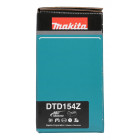 Image du produit : Visseuse à chocs Makita LXT 18 Volts - sans fil Lithium (Li-Ion) - 175 Nm - (Produit seul) - carré 1/4" | DTD154Z