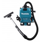 Image du produit : Aspirateur Makita dorsal LXT 36 Volts 2 x 18 Volts - sans fil Lithium (Li-Ion) - 110 mbar - (Produit seul) - capacité sac poussière 2 litres | DVC261ZX14