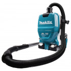 Image du produit : Aspirateur Makita dorsal LXT 36 Volts 2 x 18 Volts - sans fil Lithium (Li-Ion) - 110 mbar - (Produit seul) - capacité sac poussière 2 litres | DVC261ZX14