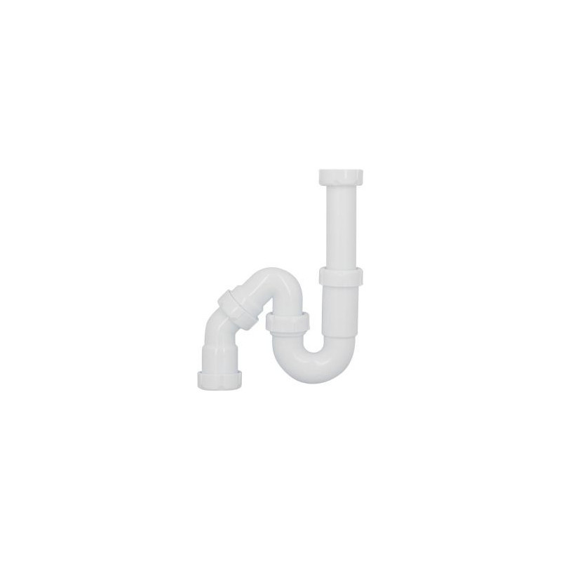 Siphons plastiques bidet/lavabo forme P et S diamètre Ø 32mm Nicoll | 0201091
