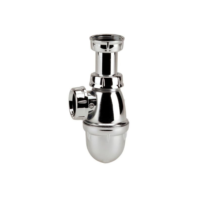 Siphon de lavabo design plastique et laiton diamètre Ø 32mm Nicoll | 0201231