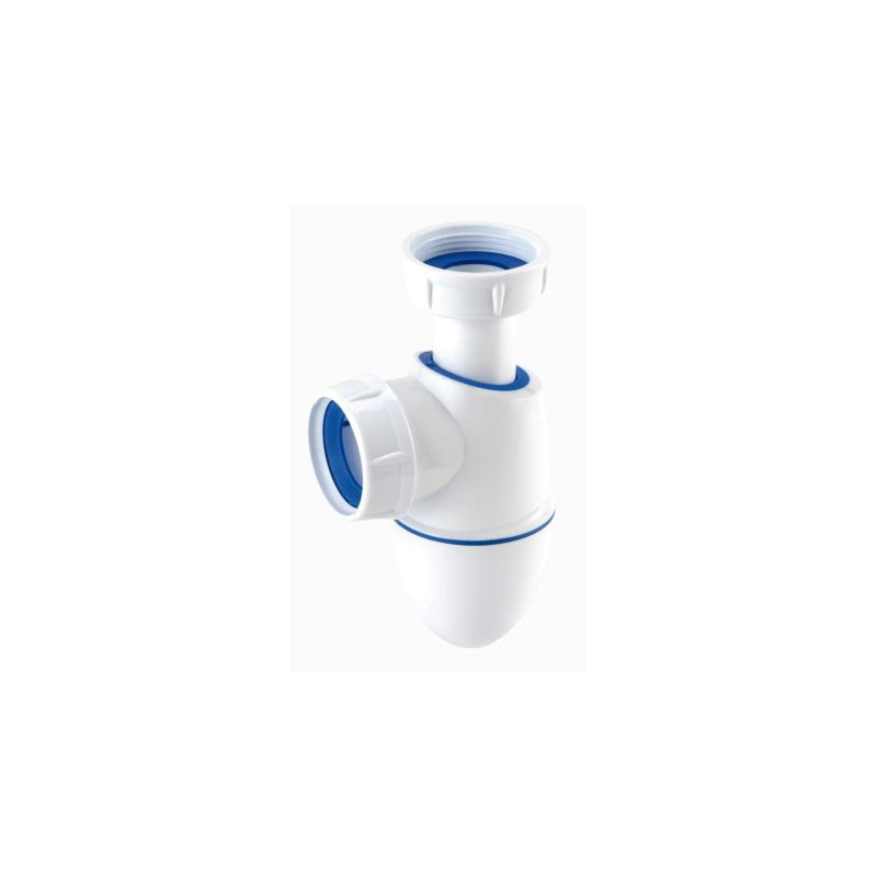 Siphon de lavabo Bi-matière Easyphon avec joints intégrés diamètre Ø 32mm x 32mm Nicoll | 0201282
