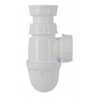 Image du produit : Siphon évier plastique diamètre Ø 40mm Nicoll | 0204002