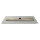 Image du produit : Caniveau de douche pour grille 70 mm avec grille réversible diamètre Ø 40mm - largeur 138mm - longueur 780mm Nicoll | 0205506