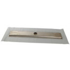 Image du produit : Caniveau de douche pour grille 70 mm sans grille et cadre diamètre Ø 40mm - largeur 138mm - longueur 880mm Nicoll | 0205512