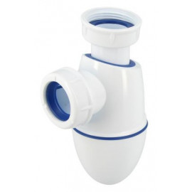 Siphon de lavabo Bi-matière Easyphon avec joints intégrés diamètre Ø 32mm x 32mm Nicoll | 0291282