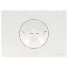 Image du produit : Plaque de commande WC Solémur boutons goutte - largeur 147mm - longueur 204.5mm Nicoll | 0709140