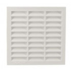 Image du produit : Grille de ventilation pour carrelage avec moustiquaire - hauteur 108mm - largeur 108mm couleur Blanc Nicoll | 1118