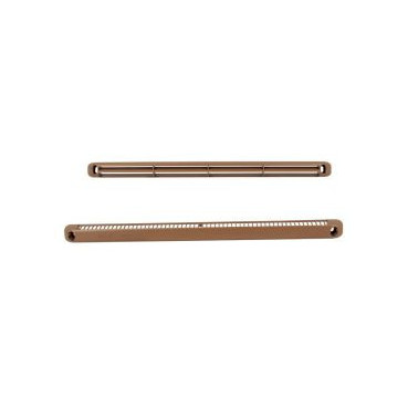 Kit universel entrée d'air autoréglable pour menuiseries couleur Marron bois clair Nicoll | 1EAHFC