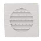 Image du produit : Grille de ventilation spécial façade pour tubes PVC diamètre Ø 110mm - hauteur 139mm - largeur 139mm couleur Blanc Nicoll | 1GETM11B