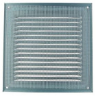 Image du produit : Grille de ventilation aluminium à visser carrée - persiennes avec moustiquaire - hauteur 200mm - largeur 200mm couleur Blanc Nicoll | 1LM2020B