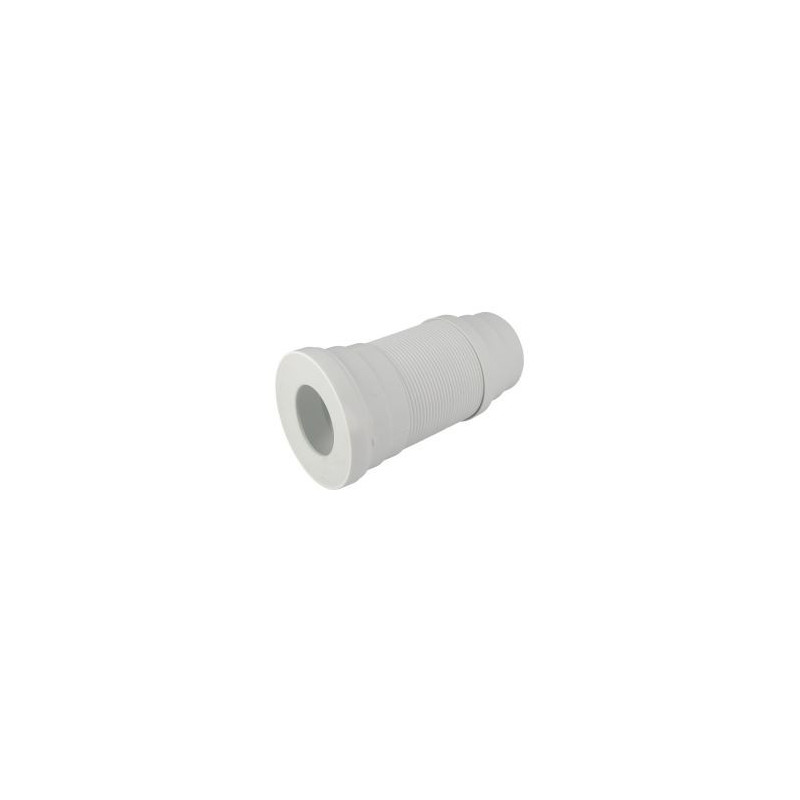 Pipe souple à mémoire de forme pour WC diamètre Ø 85mm x 107mm Nicoll | 1MEMFLEX