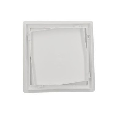 Trappe de visite 24x24 blanc - largeur 235mm - longueur 235mm Nicoll | 1TV24