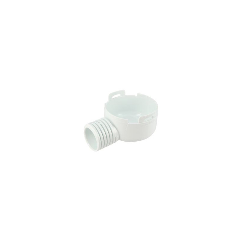 Adaptateur sortie horizontal siphon sihj10-- diamètre Ø 40mm x 50mm x 93mm x 100mm - longueur 137mm Nicoll | ADSIHJ