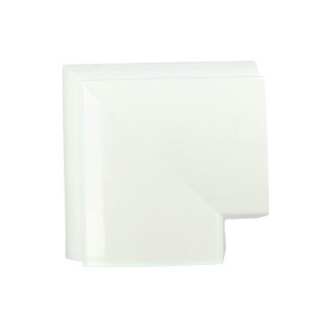 Angle extérieur de gouttière à coller - LG38 couleur Blanc Nicoll | AEC38B