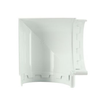 Angle intérieur de gouttière à coller - LG29 couleur Blanc Nicoll | AIC29B