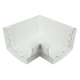 Angle intérieur de gouttière à coller - LG38 couleur Blanc Nicoll | AIC38B