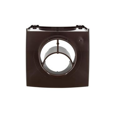 Boîte à eau design de gouttière Ø 100 diamètre Ø 100mm couleur Marron Nicoll | BAO100M