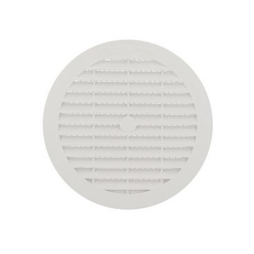 Grille de ventilation pour tuyaux fibre ciment diamètre Ø 135mm x 124mm x 148mm couleur Blanc Nicoll | BC135