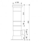 Image du produit : Kit culotte m/f pmr diamètre Ø 100mm x 50mm Nicoll | BT68PMR