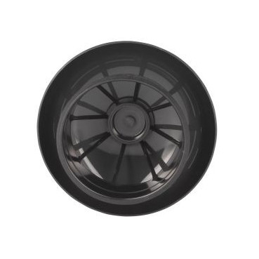 Chapeau de ventilation simple sans moustiquaire diamètre Ø 160mm x 259mm couleur Gris anthracite Nicoll | CC16