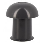 Image du produit : Chapeau de ventilation simple avec moustiquaire diamètre Ø 40mm x 80mm couleur Gris anthracite Nicoll | CC4M