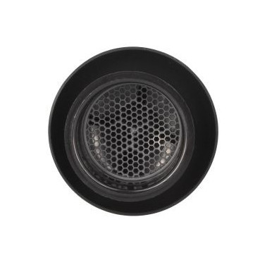 Chapeau de ventilation simple avec moustiquaire diamètre Ø 80mm x 138.5mm couleur Gris anthracite Nicoll | CC8M