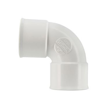 Coude à 87°30 Femelle/Femelle Gamme blanche diamètre Ø 32mm Nicoll | CF88B