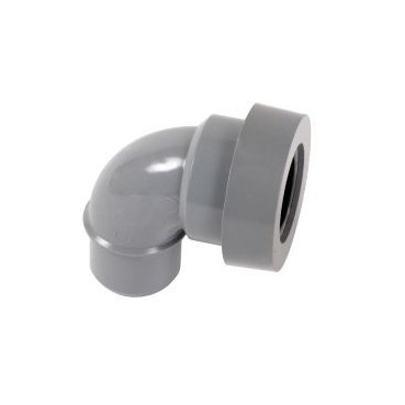 Coude à 87°30 pour sortie d'appareils sanitaire diamètre Ø 32mm x 30mm x 32mm Nicoll | CF8J