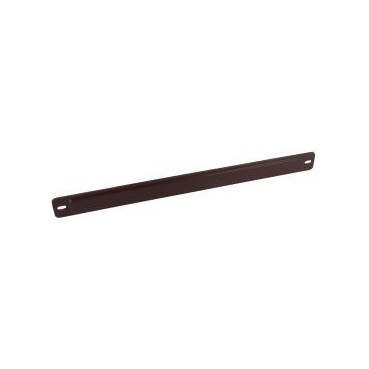 Cache mortaise pour entrée d'air autoréglable - hauteur 24mm - largeur 4mm - longueur 293mm couleur Marron Nicoll | CG1703M