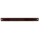 Image du produit : Cache mortaise pour entrée d'air autoréglable - hauteur 24mm - largeur 4mm - longueur 293mm couleur Marron Nicoll | CG1703M