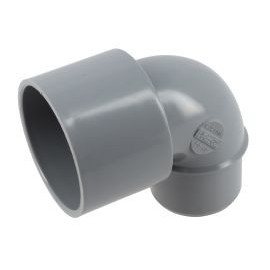 Coude à 90° pour raccordements multi-matériaux diamètre Ø 50mm x 40mm Nicoll | CJ29MF