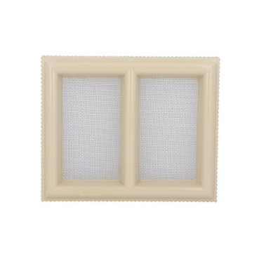 Claustra - hauteur 220mm - largeur 180mm couleur Sable Nicoll | CLAU4