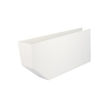 Habillage de pannes - hauteur 225mm couleur Blanc Nicoll | CPAN805B