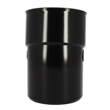 Coude pour tube de descente cylindrique Ø 80 diamètre Ø 80mm couleur Noir Nicoll | CR2GTN