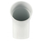 Image du produit : Coude pour tube de descente cylindrique Ø 100 diamètre Ø 100mm couleur Blanc Nicoll | CT6GTB