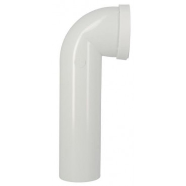 Pipe longue pour WC diamètre Ø 65mm x 95mm x 100mm - longueur 350mm Nicoll | CTW1135