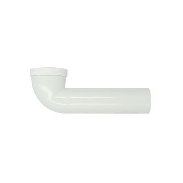 Pipe longue pour WC diamètre Ø 65mm x 95mm x 90mm - longueur 350mm Nicoll | CTW2235