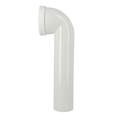 Pipe longue pour WC diamètre Ø 65mm x 95mm x 90mm - longueur 400mm Nicoll | CTW2240