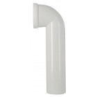 Image du produit : Pipe longue pour WC diamètre Ø 85mm x 107mm x 100mm - longueur 400mm Nicoll | CTW3340