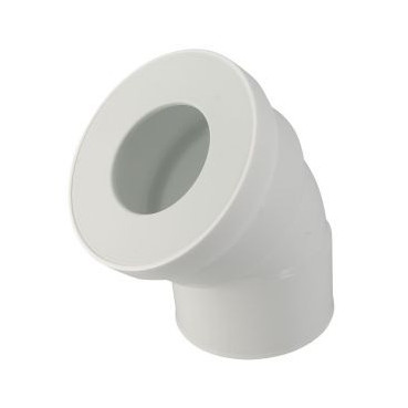 Pipe courte pour WC diamètre Ø 85mm x 107mm x 100mm Nicoll | CW433F