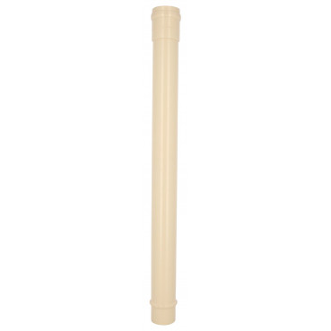 Dauphin droit pour tube de descente cylindrique Ø 80 diamètre Ø 80mm couleur Sable Nicoll | DDF10RS