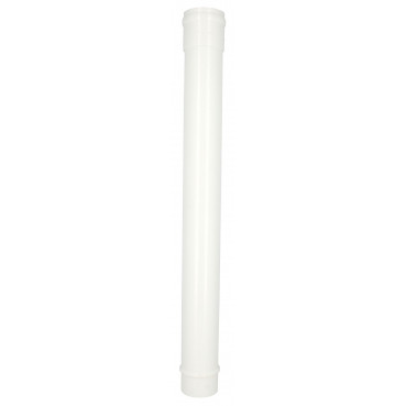 Dauphin droit pour tube de descente cylindrique Ø 100 diamètre Ø 100mm couleur Blanc Nicoll | DDF10TB