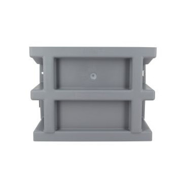 Element de courette anglaise 130 - hauteur 18mm - largeur 135mm - longueur 260mm couleur Gris clair Nicoll | ECA7