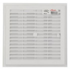 Image du produit : Grille de ventilation à sceller démontable et à fermeture carrée - hauteur 223mm - largeur 223mm couleur Blanc Nicoll | F214